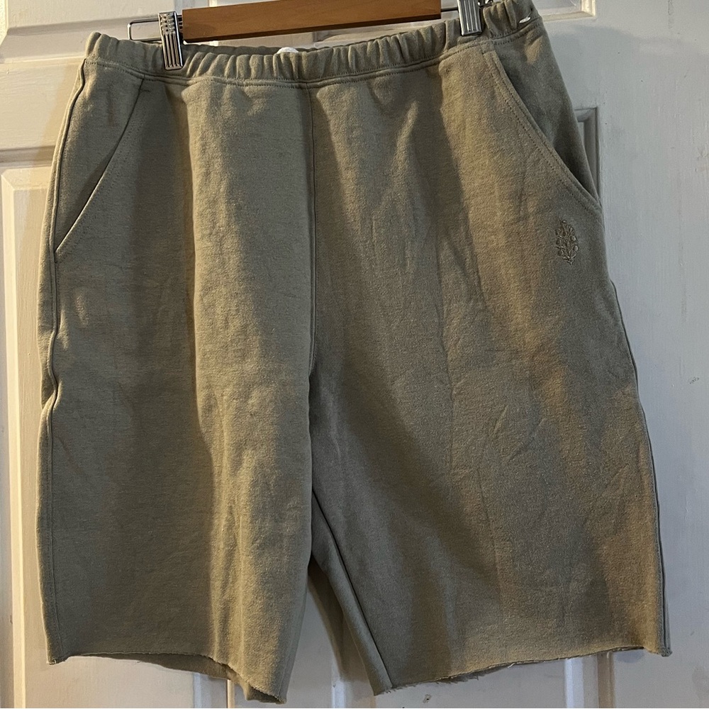 Free People Men's Beige Athletic Shorts